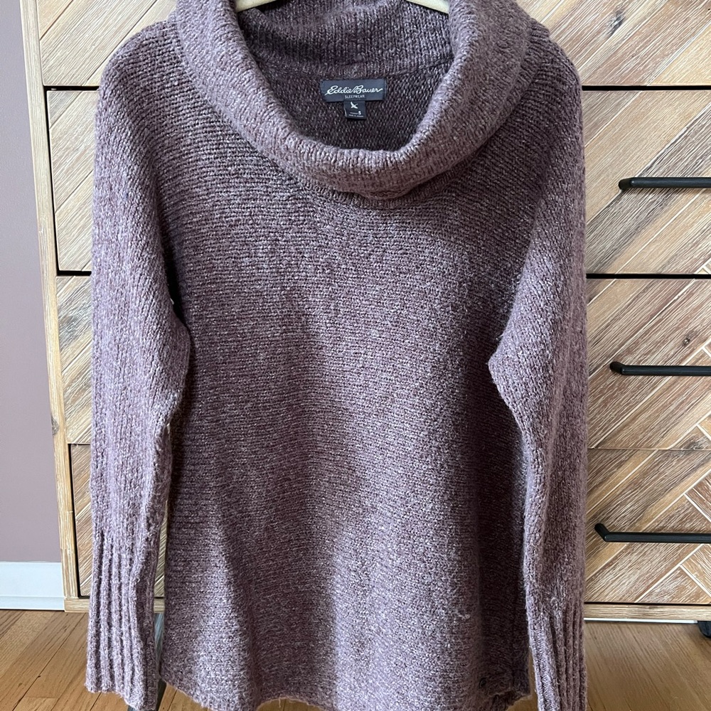 Eddie Bauer Cowl Neck Sweater, Small